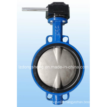 Wafer Butterfly Valve with Worm Gear Manufacturer